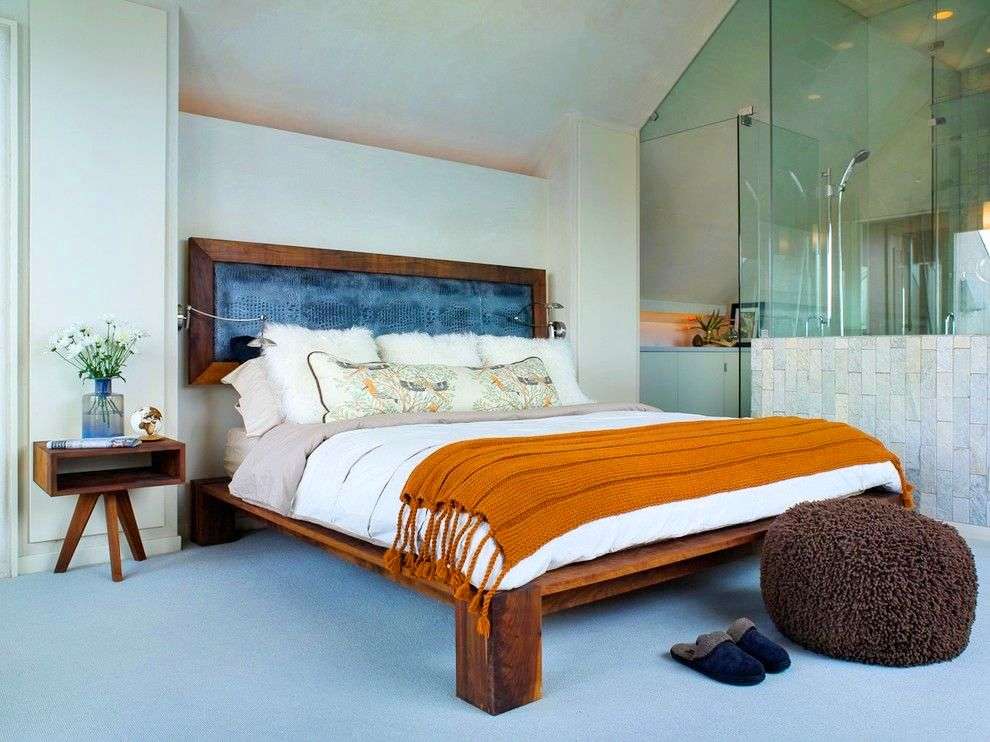 Ліжка двоспальні деревяні (50 фото): надійна розкіш