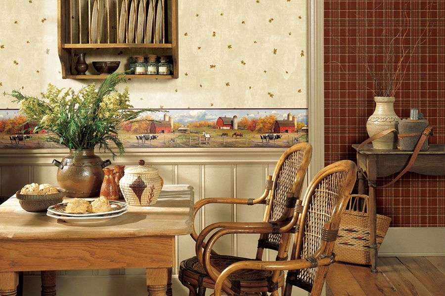 Миються шпалери для кухні (45 фото): практичний вибір стильного покриття