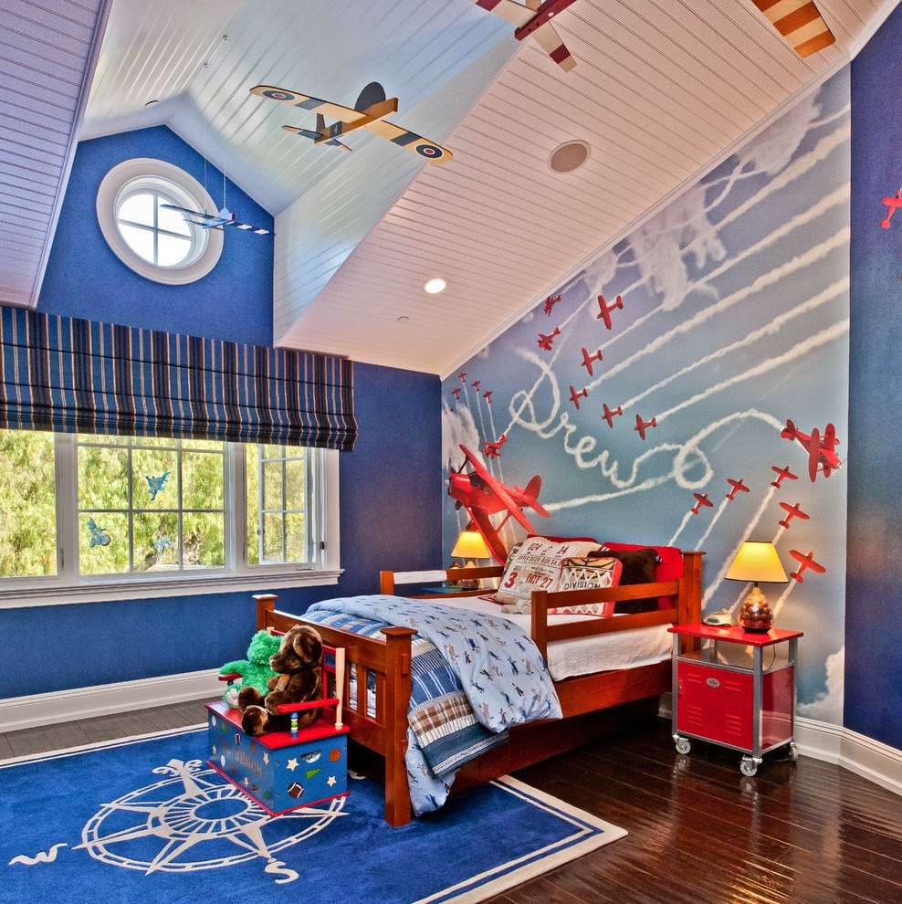 Стелі в дитячій кімнаті (60 фото): яскраві ідеї оформлення