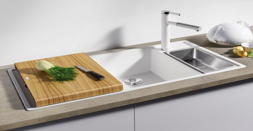 Кухонні мийки Blanco: порівняння матеріалів, відгуки та огляд популярних модельних лінійок