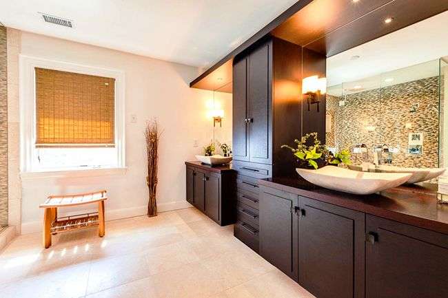 Шафи для ванної кімнати (50 фото): як поєднати практичність і естетику