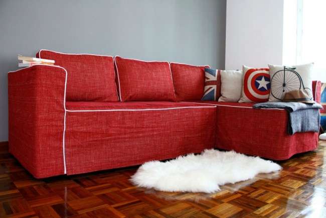 Чохли на диван (36 фото): естетично, практично і функціонально