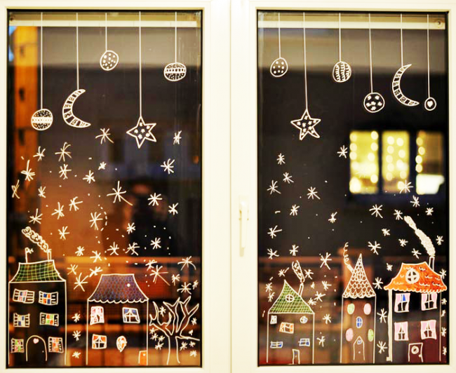 Як прикрасити вікно на Новий рік? Підбірка ідей і простих майстер-класів своїми руками