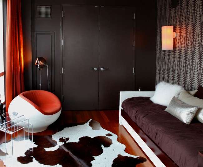Вітальня і спальня в одній кімнаті: 120+ прикладів комфортного зонування