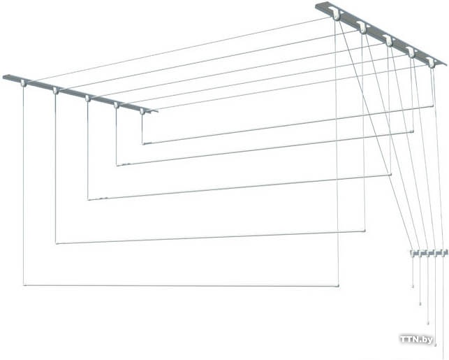 Ліана для сушіння білизни на балконі: огляд конструкцій і варіанти установки