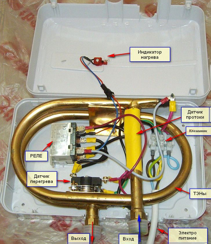 Проточний електричний водонагрівач: популярні моделі, порівняння характеристик і цін