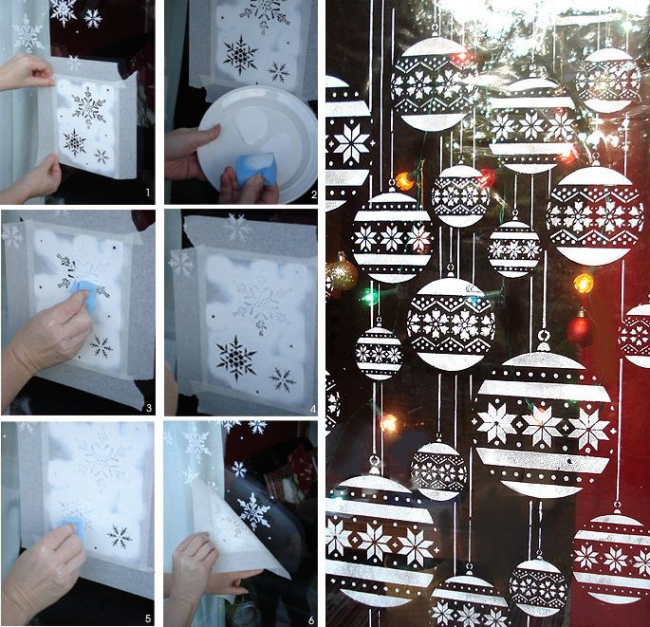 Трафарети на Новий рік: варіанти святкового декору та кращі ідеї своїми руками