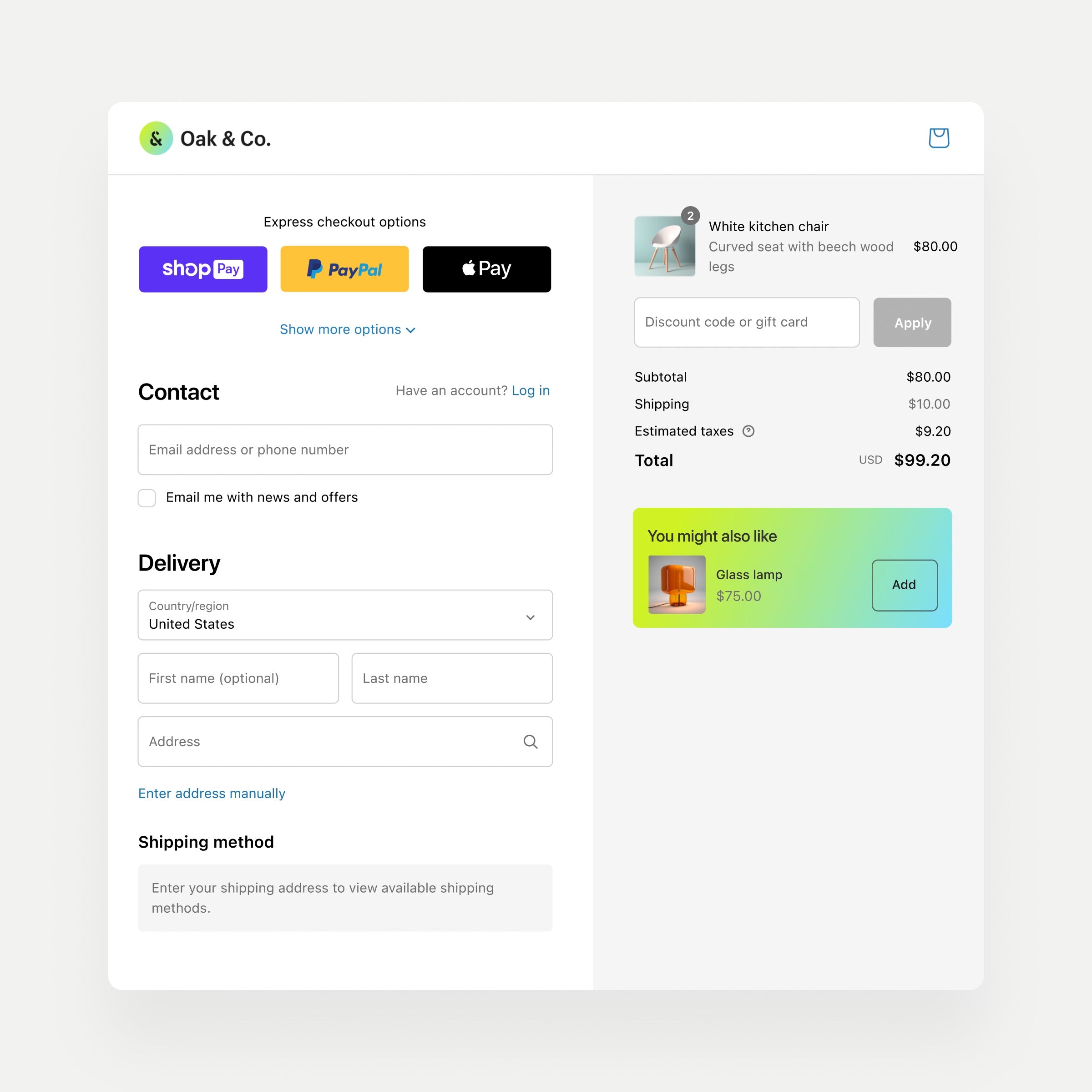 Shopify checkout optimization ecommerce